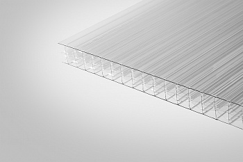 Поликарбонат сотовый 16 мм прозрачный Стандарт TSK (2100*3000мм)