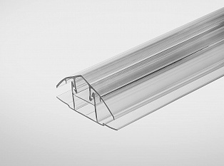 Профиль соед.прозрачный 6м НСР база 6-10мм Полигаль