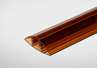 Профиль соед.янтарный 6м НСР база 6-10мм Полигаль