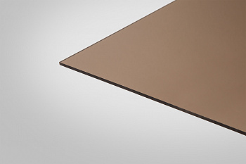Поликарбонат монолитный  бронза 3мм ( 2,05х3,05)