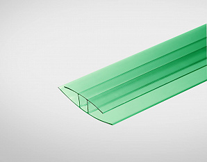 Профиль соед.зеленый 6м НР 10мм