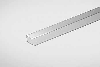 Профиль торцевой прозрачный 6мм