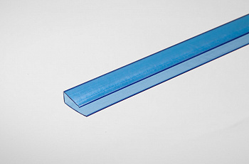 Профиль торцевой синий 8мм