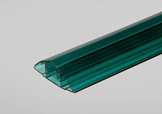 Профиль соед.зеленый 6м НСР крышка 6-16