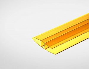 Профиль соед.желтый 6м 8мм
