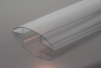 Профиль коньковый  прозр.6м  RP 8-10мм